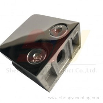 Stainless Steel Square Shape Flat Back